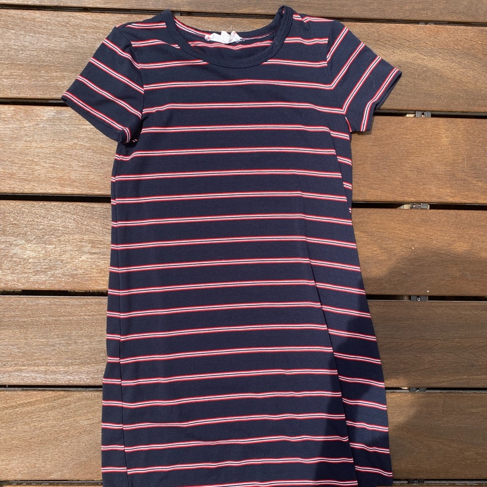 Striped t-shit dress